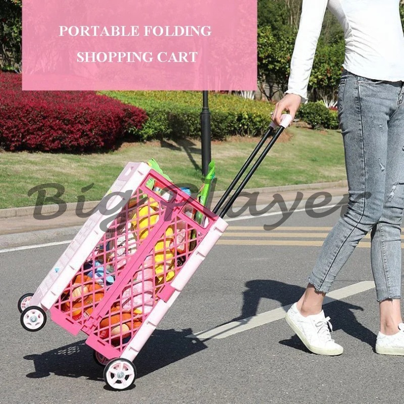 Carrinhos de compras portáteis - Food Storage With Wheels avaliação e preço