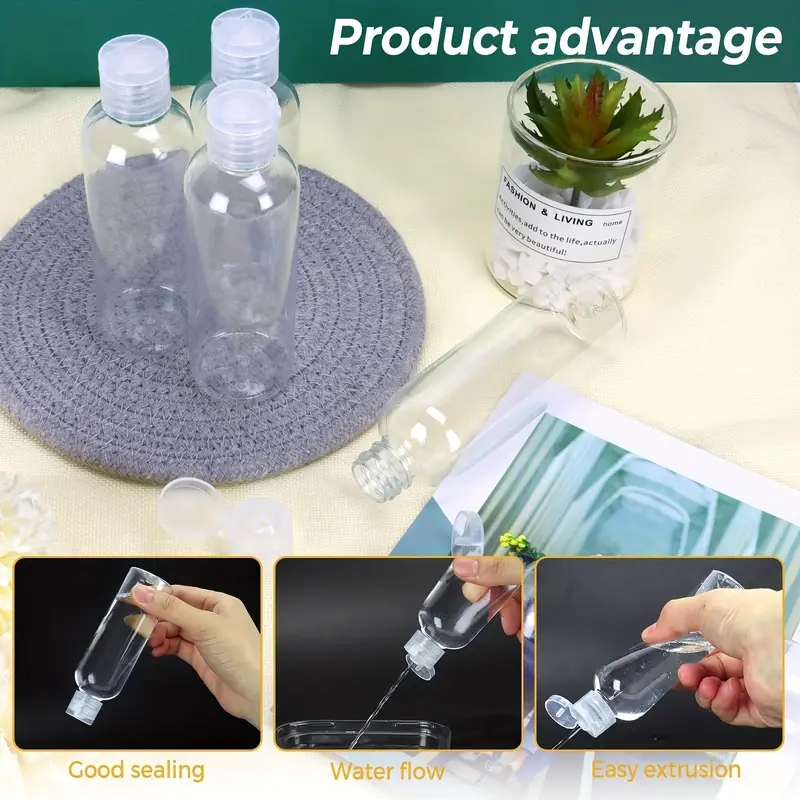 1/3/5/10 peças 50ml 100ml garr - Condiment Squeeze Bottle avaliação e preço