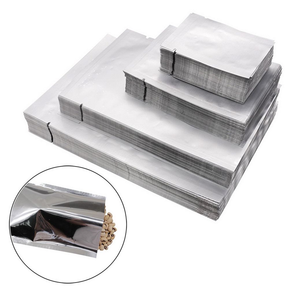 100PCS Sacos de Armazenamento  - Food Storage Aluminum avaliação e preço
