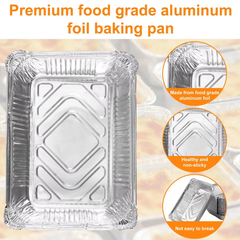 Recipientes descartáveis de fo - Food Storage Aluminum avaliação e preço