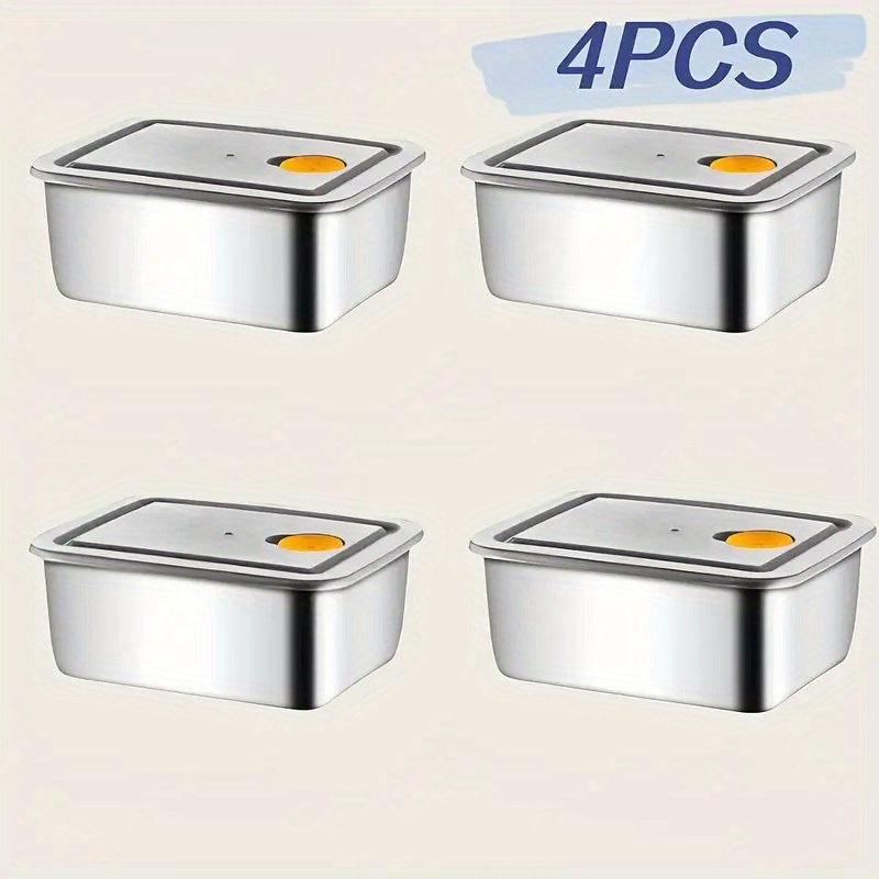 Conjunto de 4 Recipientes de A - Food Storage For Pantry avaliação e preço