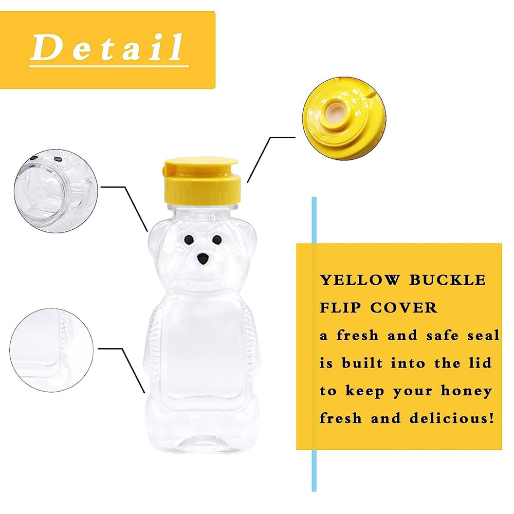Frascos de garrafa de mel de u - Condiment Squeeze Bottle avaliação e preço