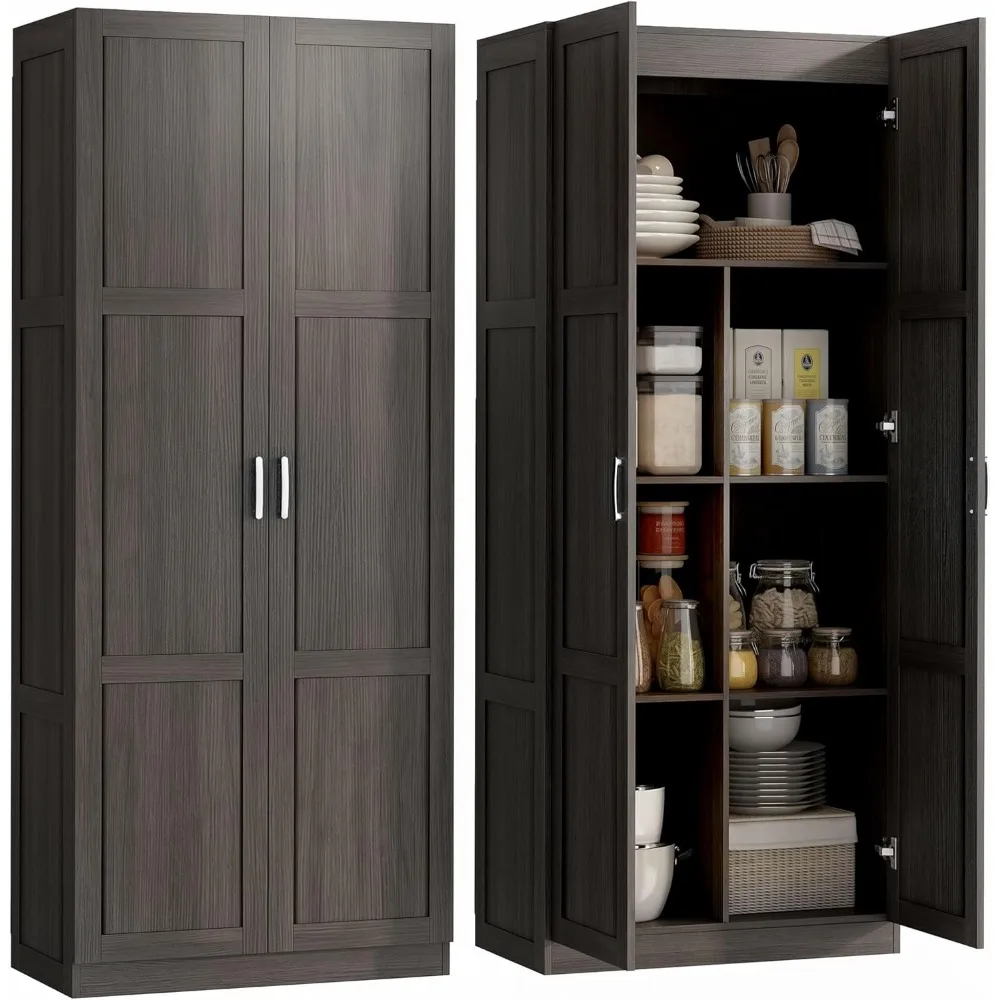 Armário de Cozinha HOMCOM de 7 - Food Storage Kitchen Cabinet avaliação e preço