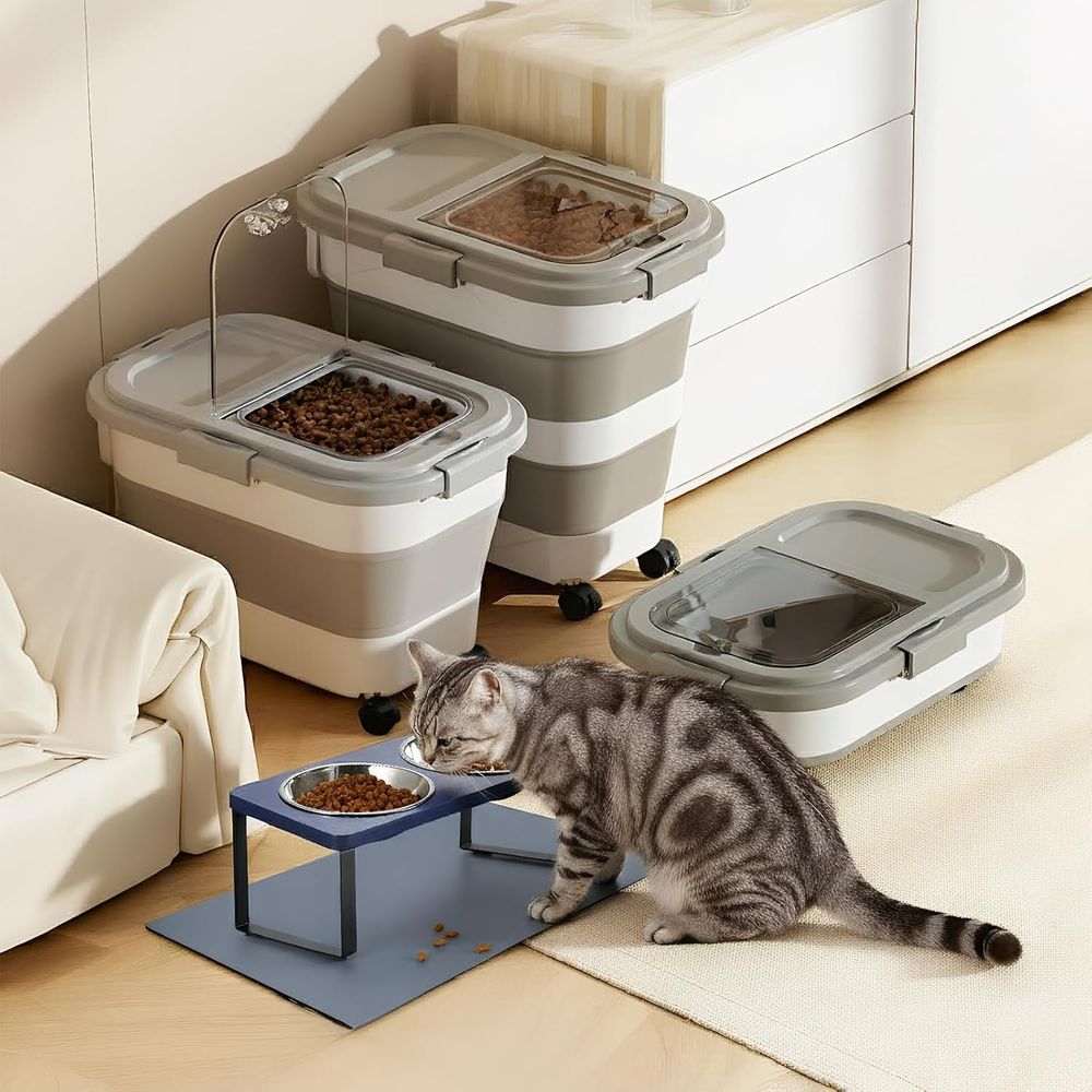 Container de Armazenamento de  - Food Storage With Wheels avaliação e preço