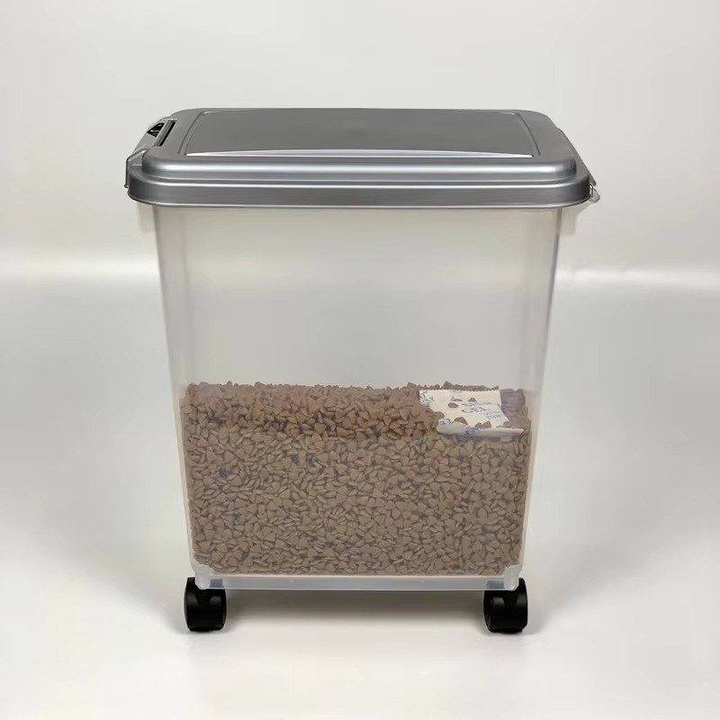 Contêiner de Armazenamento de  - Food Storage With Wheels avaliação e preço