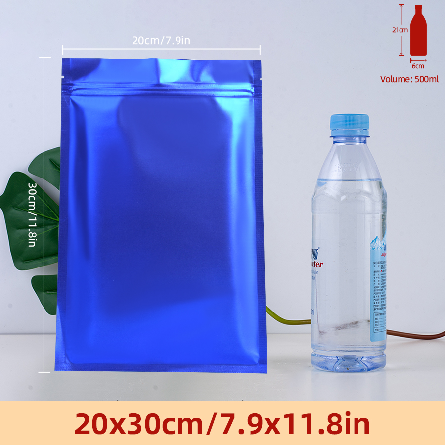 100 unidades de bolsas com zíp - Food Storage Zipper Bags avaliação e preço