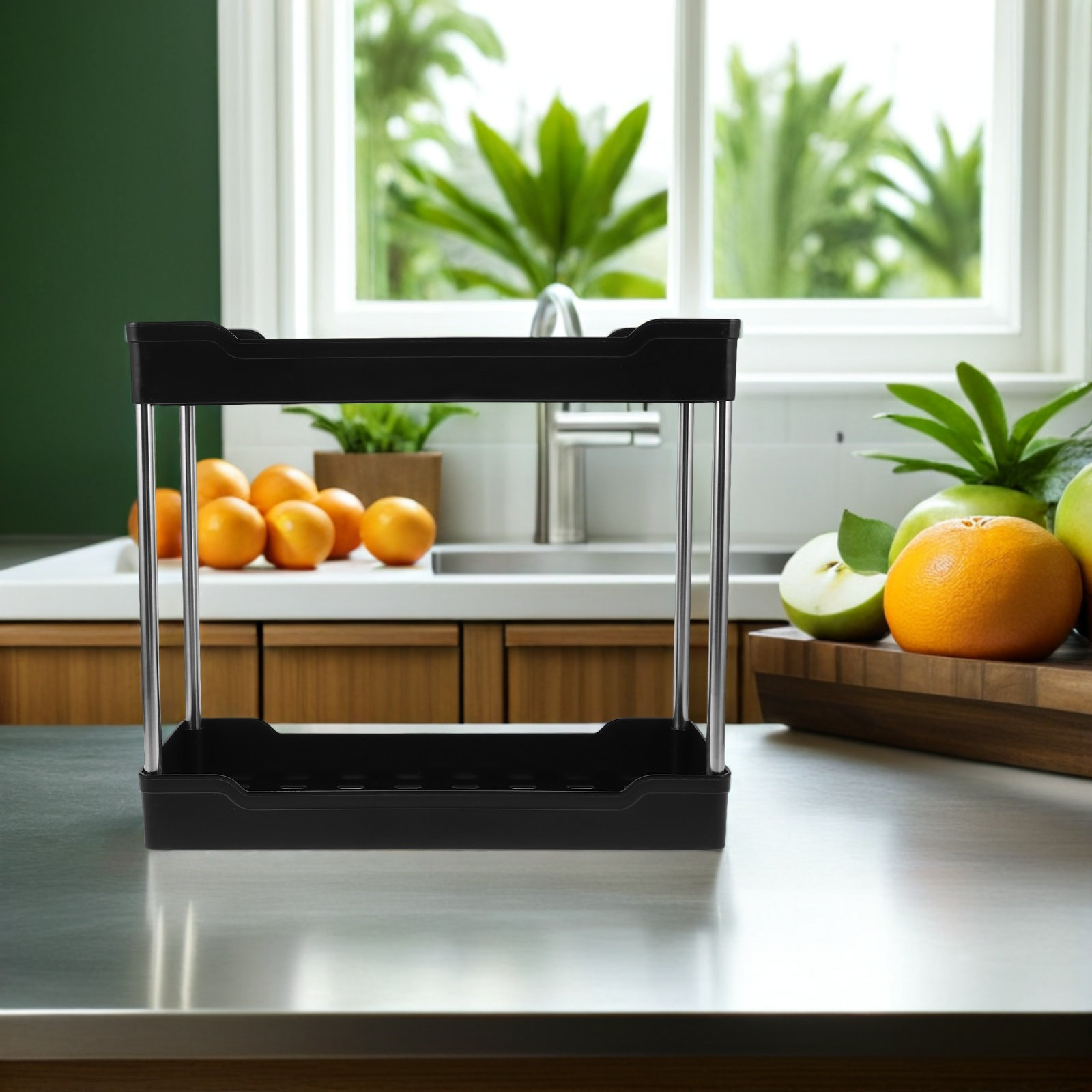 Prateleira de Cozinha de 2 Nív - Food Storage Of Plants avaliação e preço