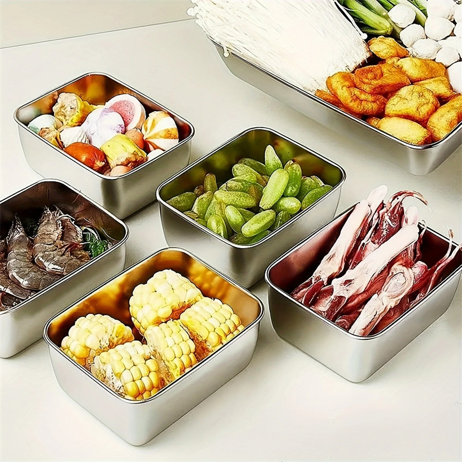 1/3/5 pces caixa de armazename - Food Storage Meals avaliação e preço