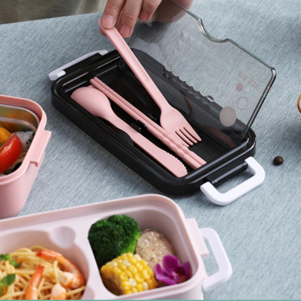1 unidade de lancheira de dupl - Food Storage Thermos avaliação e preço