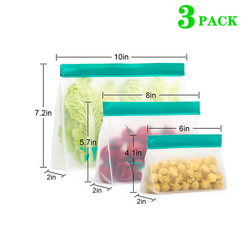 Saco de armazenamento de alime - Food Storage Zipper Bags avaliação e preço