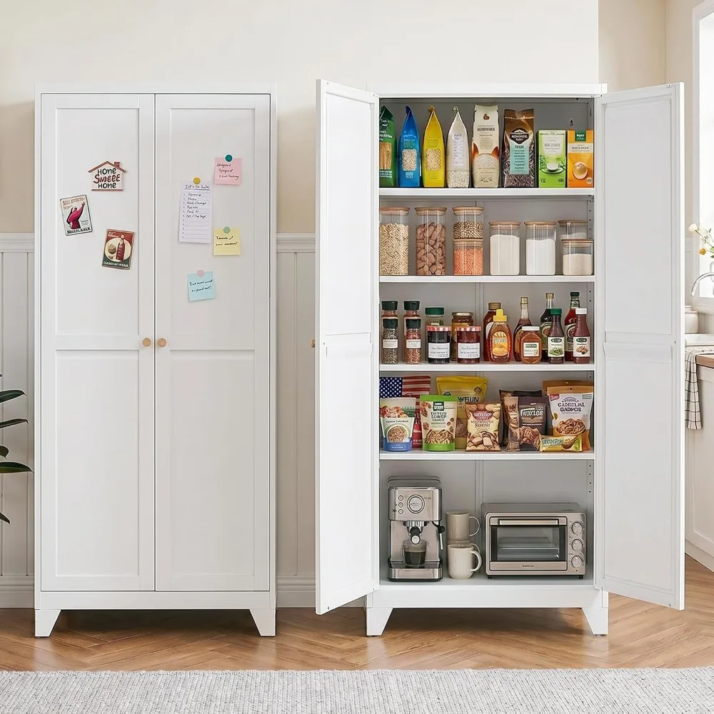 Armário de Despensa de Metal d - Food Storage Kitchen Cabinet avaliação e preço